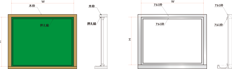 貼替工事図面